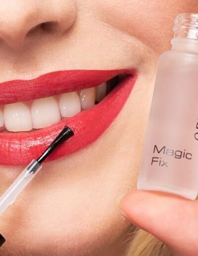 a fleur de peau maquillage artdeco fixateur rouge à lèvre magic fix