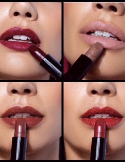a fleur de peau maquillage artdeco rouges à lèvres perfect color high performance